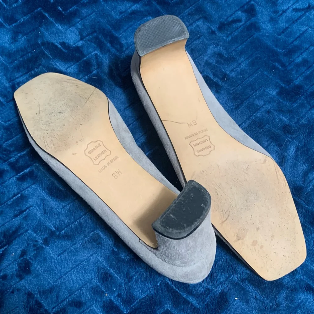 Women's Talbots Heels Size 8W Gray - Picture 3 of 6